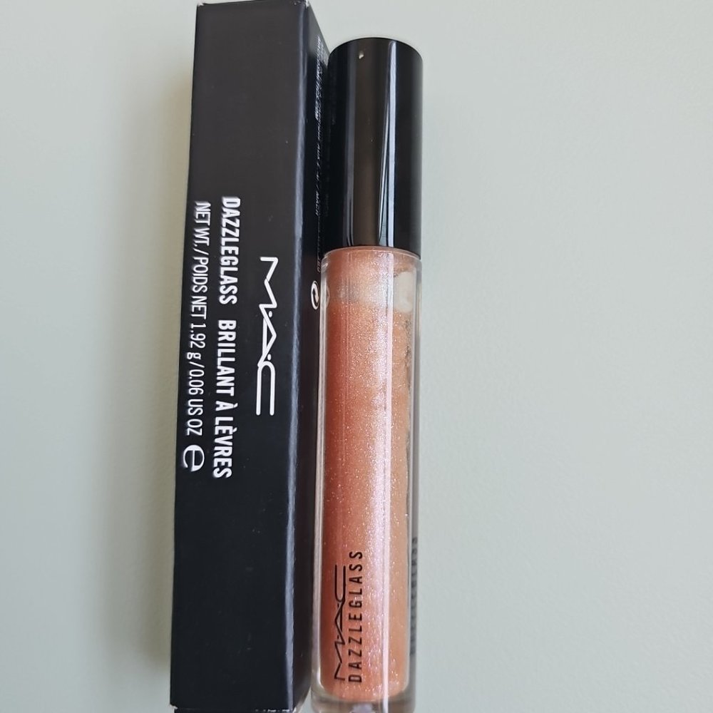 NIB MAC Cosmetics MOTH TO FLAME Dazzleglass Lipgloss *discontinued*